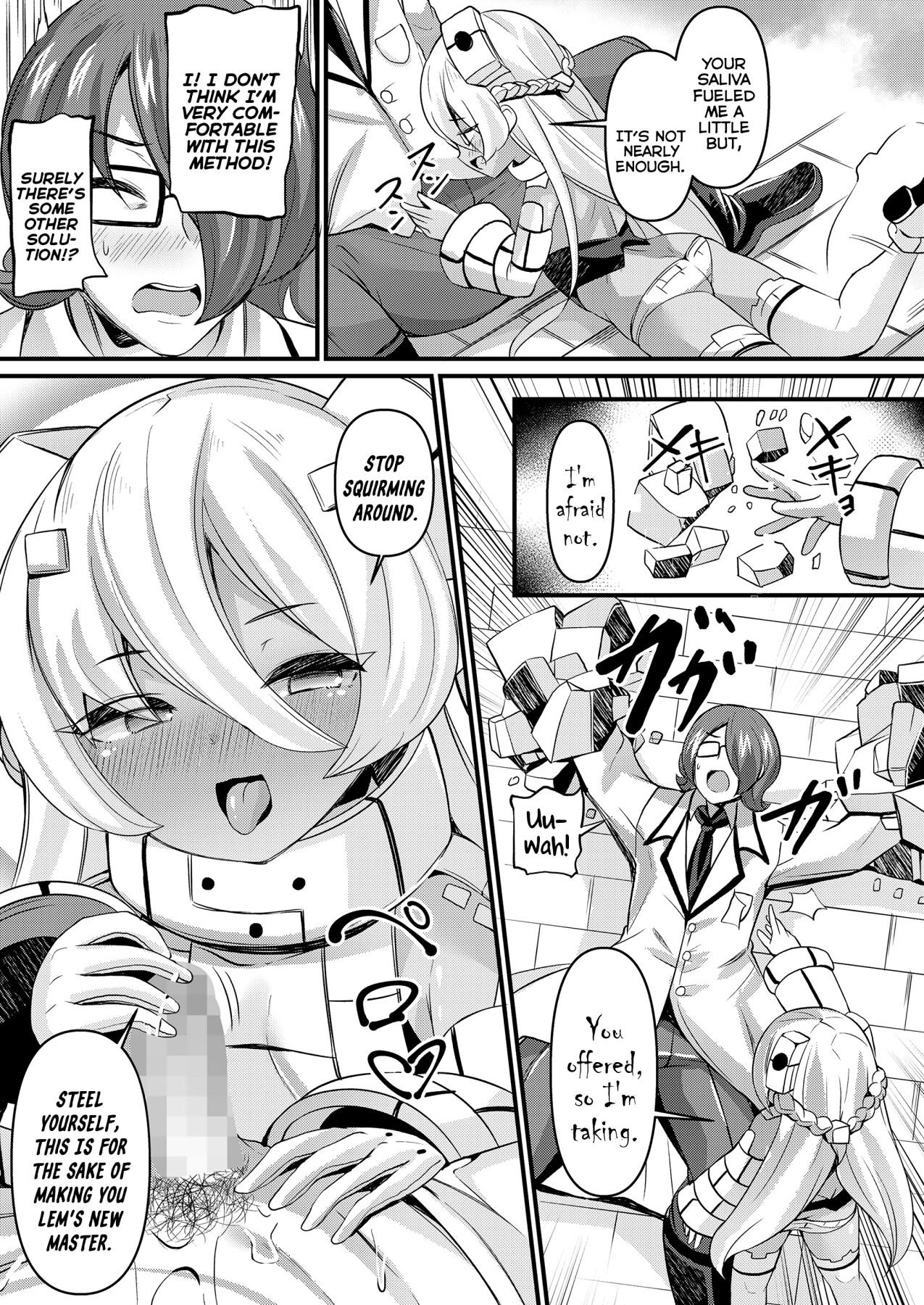 Hentai Manga Comic-The Ruins' Protector Golem-Read-11